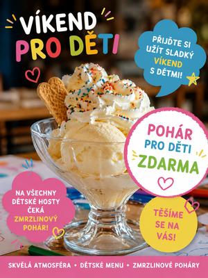 O víkendu pohár pro děti zdarma